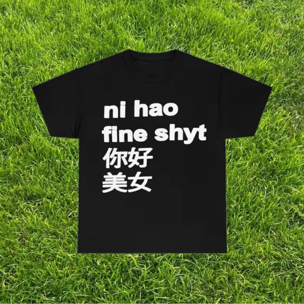Black & White Graphic T-Shirt